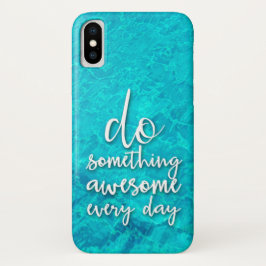 Capa Para iPhone Da Case-Mate Citação sobre Impressão de água iPhone X Case
