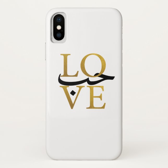 Capa Para iPhone, Case-Mate Citações do amor com árabe (Verso)