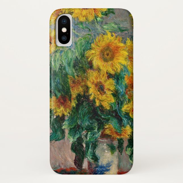 Capa Para iPhone, Case-Mate Claude Monet - Girassóis (Verso)
