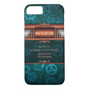 Capa Para iPhone Da Case-Mate Cobre e prata a vapor, monograma