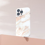 Capa Para iPhone Da Case-Mate Cobre Elegante | Mármore Dourado Rosa<br><div class="desc">Capa de telefone de Mármore Dourada,  Rosa de Cobre Elegante. Criado pelo designer Zazzle pro BK Thompson exclusivamente para Cedar e String; entre em contato conosco se precisar de assistência para o design.</div>