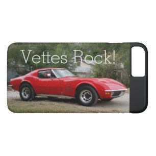 Capa iPhone 8 Plus/7 Plus cobrir Corvette Stingray Phone 1972