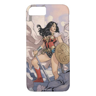 Capa Para iPhone Da Case-Mate Cobrir de banda desenhada da Mulher Maravilha #13