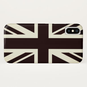 Capa Para iPhone X Cobrir de bandeira da Grã-Bretanha