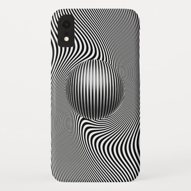 Capa Para iPhone, Case-Mate cobrir de padrão de arte geométrico do iPhone XR. (Verso)