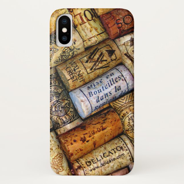 Capa Para iPhone, Case-Mate Cobrir Telefônico dos Vinhos (Verso)