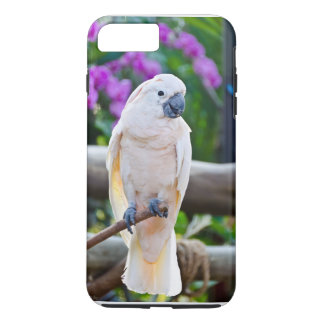 Capa iPhone 8 Plus/7 Plus Cockatoo branco do guarda-chuva