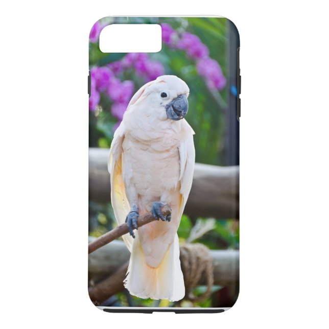 Capa Para iPhone, Case-Mate Cockatoo branco do guarda-chuva (Verso)