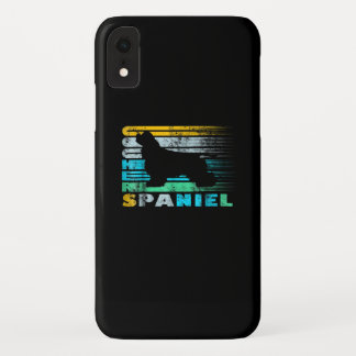 Capa Para iPhone Da Case-Mate Cocker Spaniel | Panela de Cocker Retro Preto