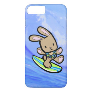 Capa Para iPhone Da Case-Mate Coelhinho de Chocolate Hawaiian Surfing