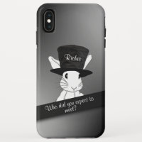 Coelho Branco no Chapéu Superior Personalizado