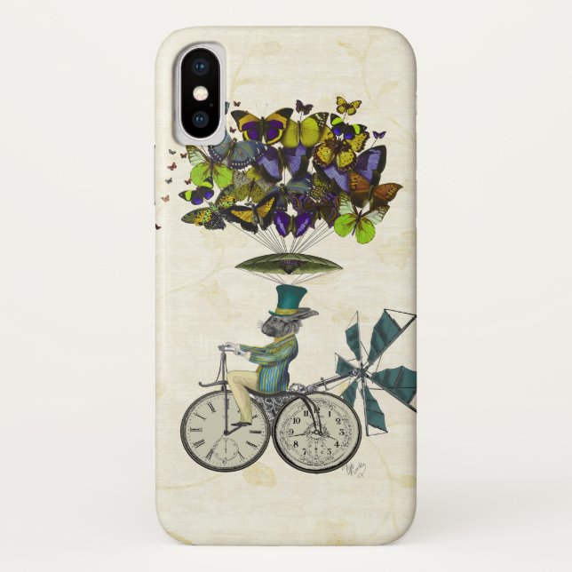Capa Para iPhone, Case-Mate Coelho das Moscas do Tempo 3 (Verso)