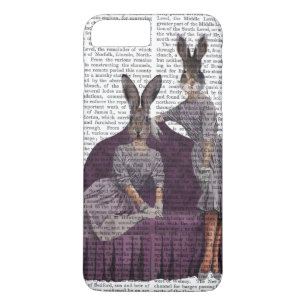 Capa iPhone 8 Plus/7 Plus Coelhos em Púrpura.png