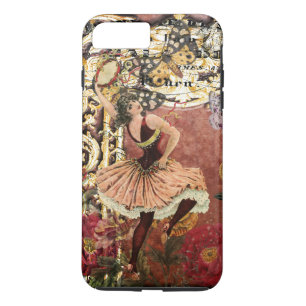 Capa Para iPhone Da Case-Mate Colagem aciganada cor-de-rosa do francês do