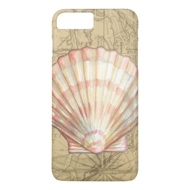 Capa Para iPhone, Case-Mate Colagem de Mapa Costeiro (Verso)