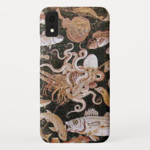 CAPA PARA iPhone XR COLEÇÃO DE POMPEII/OCEANO - CENA DA VIDA MARINHA