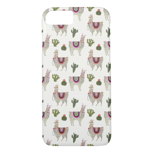 Capa Para iPhone, Case-Mate Coleção Llamarama | Llamas de Cute (Verso)