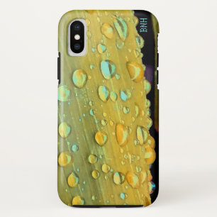 Capa Para iPhone X Colírio, Mostarda Espacial Amarelo