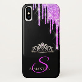 Capa Para iPhone Da Case-Mate Colírios de Lítio Roxo Elegante Tiara