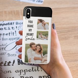 Capa Para iPhone Da Case-Mate Collage Casal Foto e citação romântica