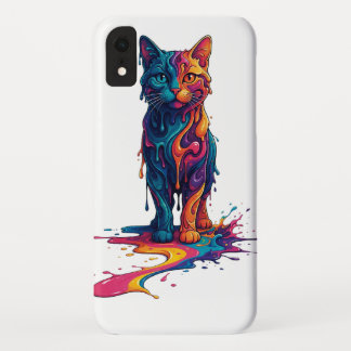 Capa Para iPhone Da Case-Mate "Color Cat" Case
