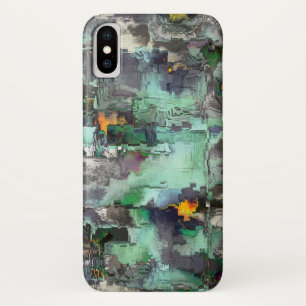 Capa Para iPhone Da Case-Mate Coloração na rocha, predominante a horta verde 
