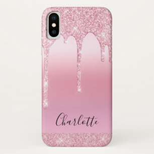 Capa Para iPhone Da Case-Mate Coloração vermelha Escamuflando gotas nome Monogra