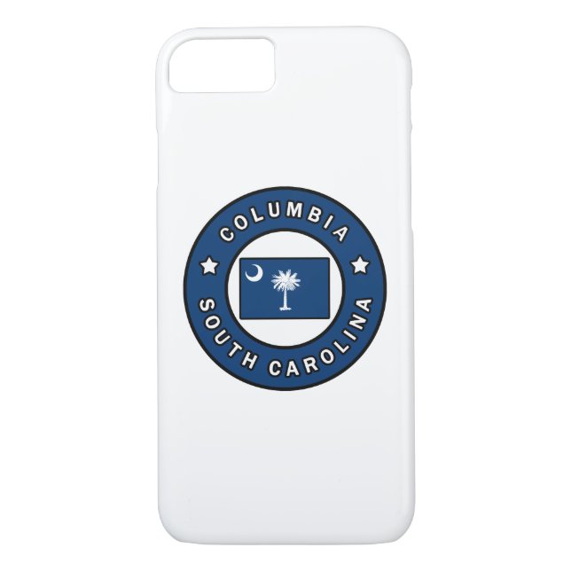 Capa Para iPhone, Case-Mate Columbia Carolina do Sul (Verso)