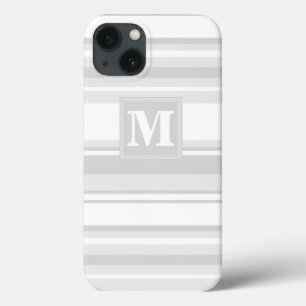 Capa para iPhone Case-Mate com listras cinza claro