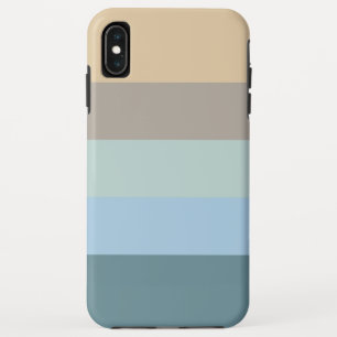 Capa Para iPhone Da Case-Mate Combo de cinco cores - Turquesa bege castanho azul