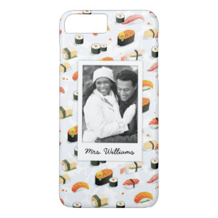 Capa Para iPhone Da Case-Mate Comida japonesa Padrão Sushi Adicione Sua Foto