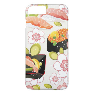 Capa Para iPhone Da Case-Mate Comida japonesa: Teste padrão 2 do sushi
