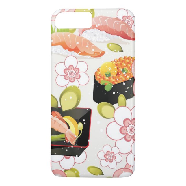 Capa Para iPhone, Case-Mate Comida japonesa: Teste padrão 2 do sushi (Verso)