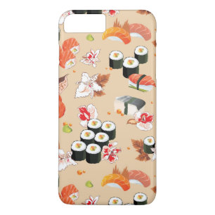 Capa Para iPhone Da Case-Mate Comida japonesa: Teste padrão 3 do sushi