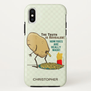 Capa Para iPhone Da Case-Mate Como os Fries são feitos, adicione nome