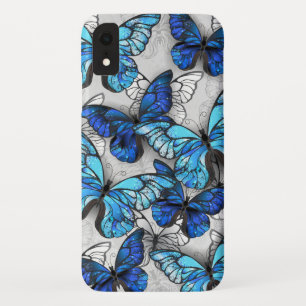 Capa Para iPhone Da Case-Mate Composição de Borboletas Brancas e Azuis