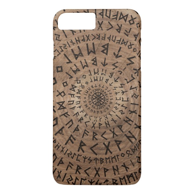 Capa Para iPhone, Case-Mate Composição mais velha da circular de Futhark (Verso)