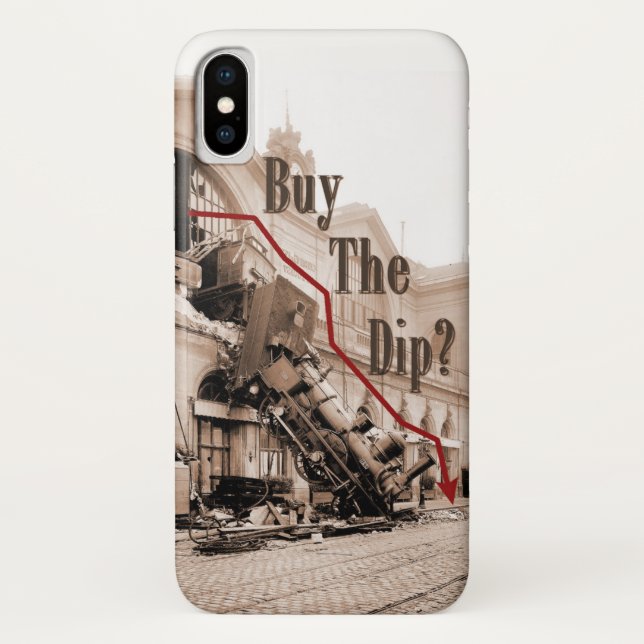 Capa Para iPhone, Case-Mate Comprar O Humor Do Mercado De Ações Dip (Verso)