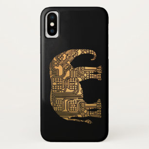 Capa Para iPhone Da Case-Mate Conselho de Circuito de Elefante de Cobre