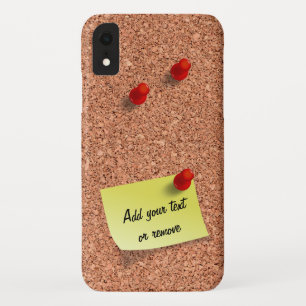 Capa Para iPhone Da Case-Mate CONSELHO FUNNY Cork com texto personalizável ao P