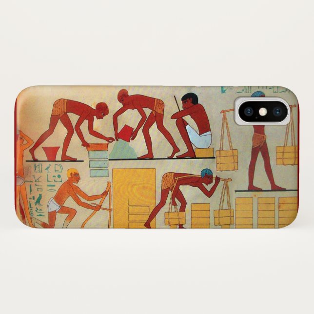 CAPA PARA iPhone, Case-Mate  CONSTRUÇÃO ARQUITETURA ANTIQUADA DO EGITO (Verso (Horizontal))