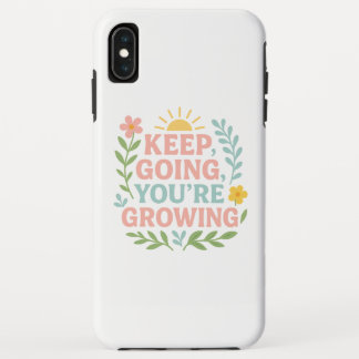 Capa Para iPhone Da Case-Mate Continua a ir, estás a crescer, uma amante motivac