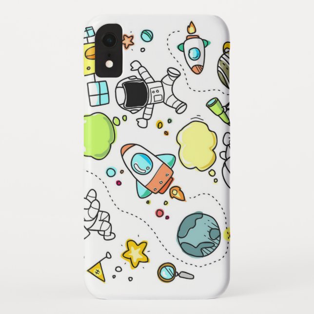 Capa Para iPhone, Case-Mate Cool beautiful space astronaut  (Verso)