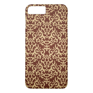 Capa Para iPhone Da Case-Mate Cor damasco no fundo do inclinação