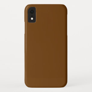 Capa Para iPhone Da Case-Mate Cor De Fundo Castanho De Chocolate Que Você Pode 