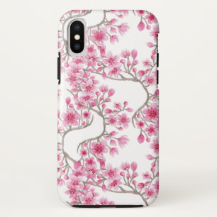 Capa Para iPhone Da Case-Mate Cor Flórida Flórida do Flor de Cereja Rosa Elegant