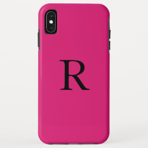 Capa Para iPhone Da Case-Mate Cor Sólida Rosa Quente Inicial