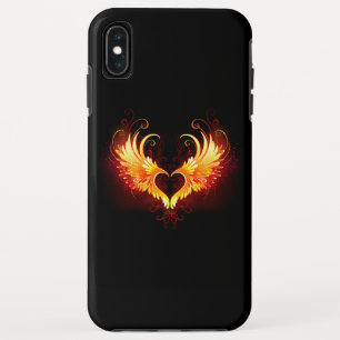 Capa Para iPhone Da Case-Mate Coração do Anjo Fogo com Asas