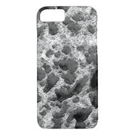 Capa iPhone 8/7 Coral com cor preta e branca