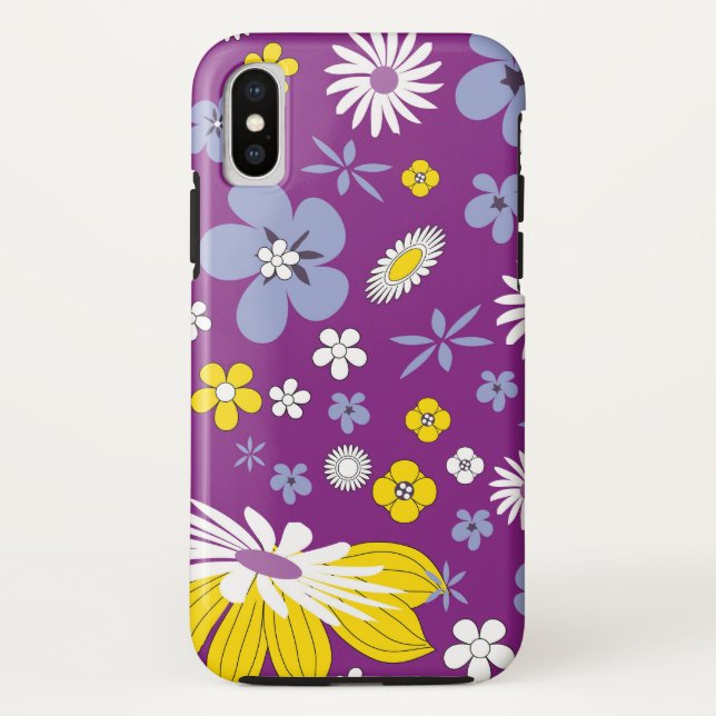Capa Para iPhone, Case-Mate Corante Elegante Floral Colorido (Verso)